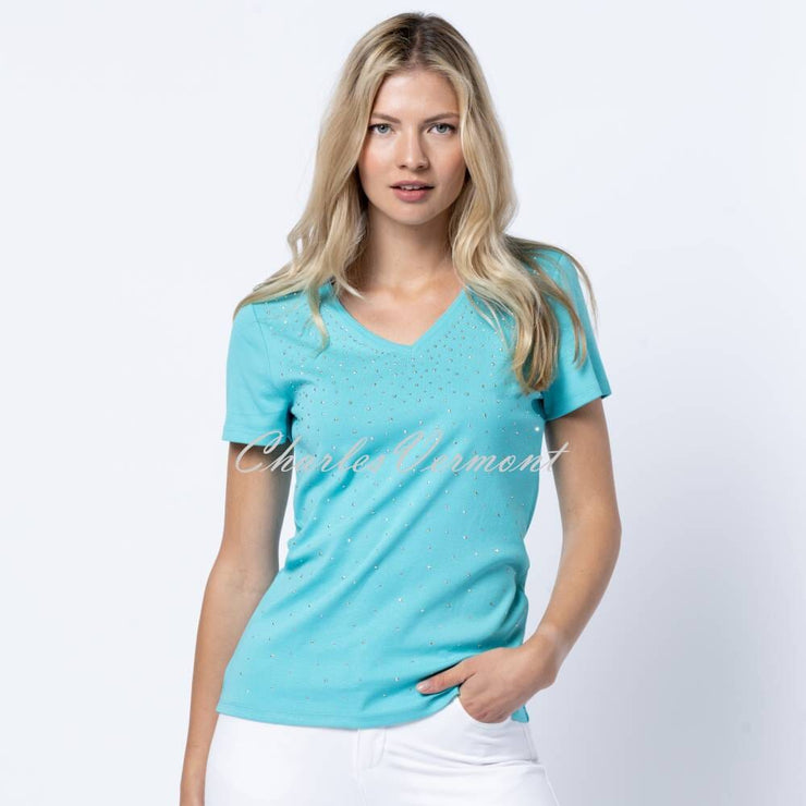 Marble Top - Style 6531-151 (Aqua)