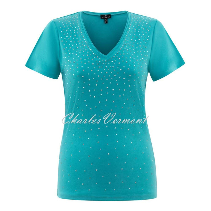 Marble Top - Style 6531-151 (Aqua)