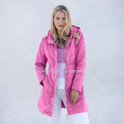 Marble Longline Jacket - Style 6579-194 (Pink)