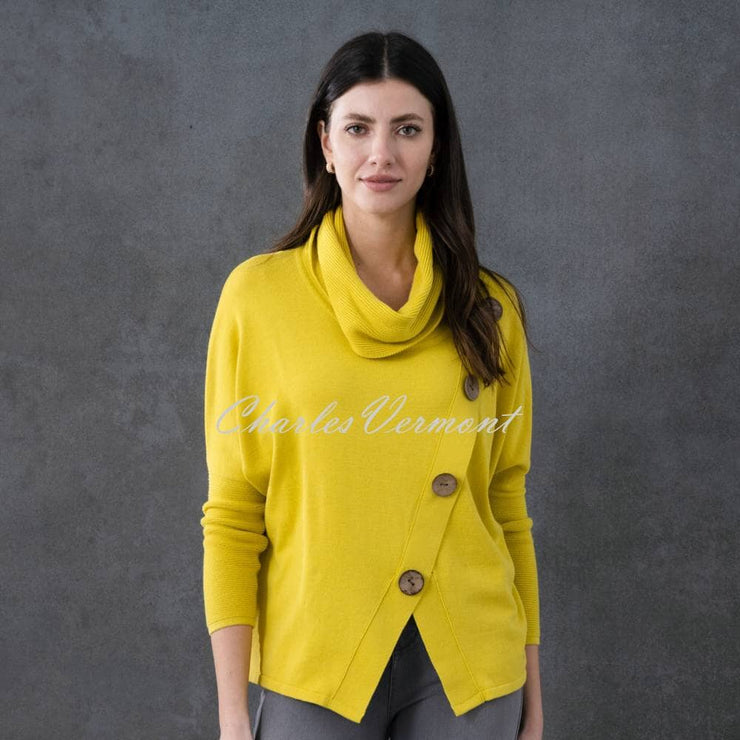 Marble Sweater - Style 6727-189 (Chartreuse)