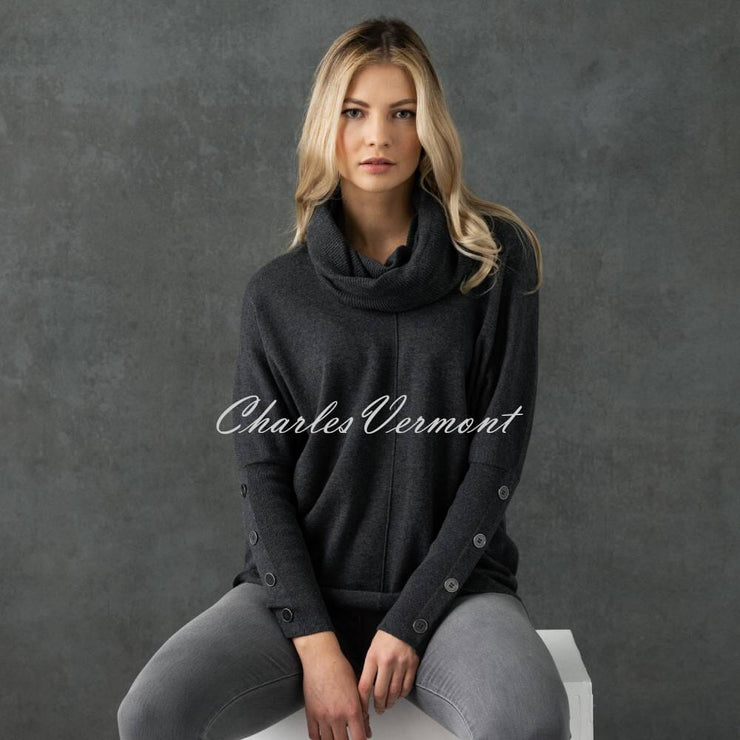 Marble Sweater - Style 6756-105 (Charcoal)