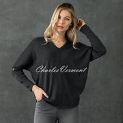 Marble Sweater - Style 6756-105 (Charcoal)