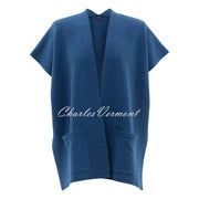 Marble Cardigan - Style 6771-170 (Marine Blue)