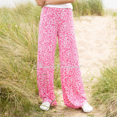 Marble Trouser - Style 6993-194 (Pink / White)