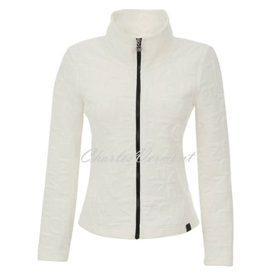 Dolcezza 'Letter' Jacket - Style 72130 (Off-White)