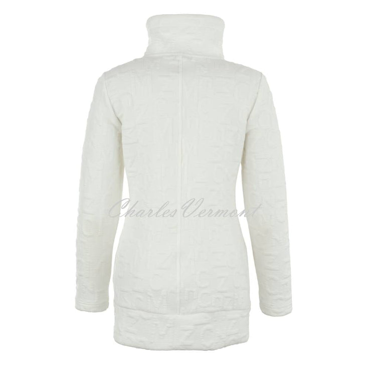 Dolcezza 'Letter' Jacket - Style 72131 (Off-White)