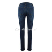 Dolcezza Jean with Sparkle Rhinestone Sides - Style 72404 (Denim Blue)