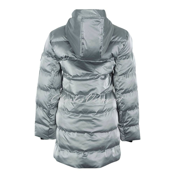 Dolcezza Padded Coat - Style 72810 (Silver)