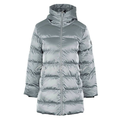 Dolcezza Padded Coat - Style 72810 (Silver)