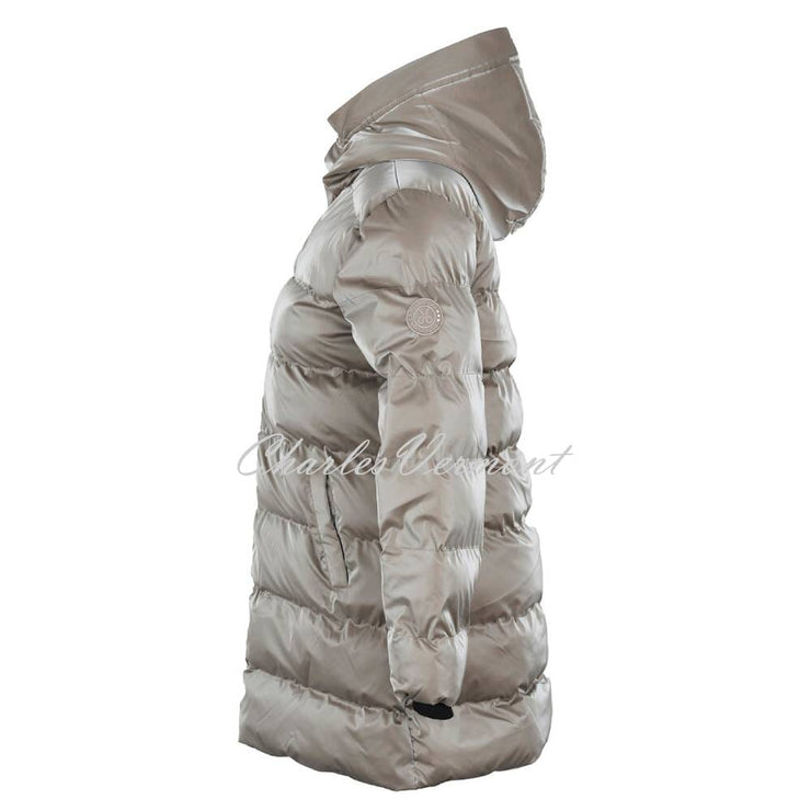 Dolcezza Padded Coat - Style 72810 (Taupe)