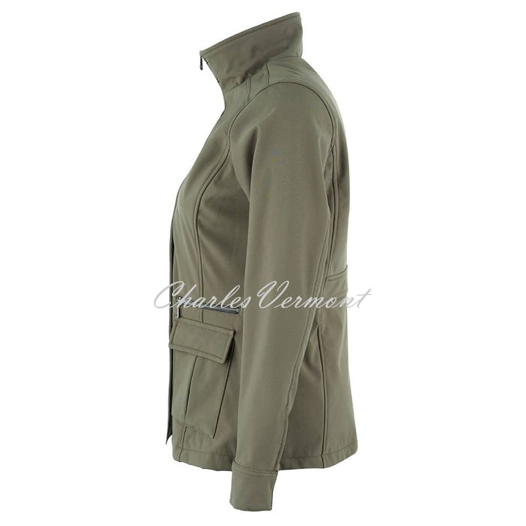 Dolcezza Jacket with Ultra Thin Fleece Lining - Style 72860 (Khaki)