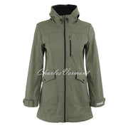 Dolcezza Coat with Ultra Thin Fleece Lining - Style 72863 (Khaki)