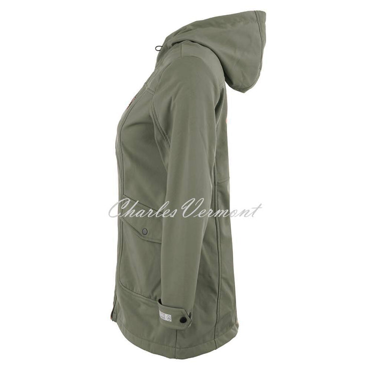 Dolcezza Coat with Ultra Thin Fleece Lining - Style 72863 (Khaki)