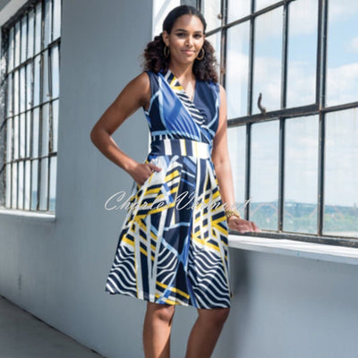 Alison Sheri Abstract Print Dress - Style A41398