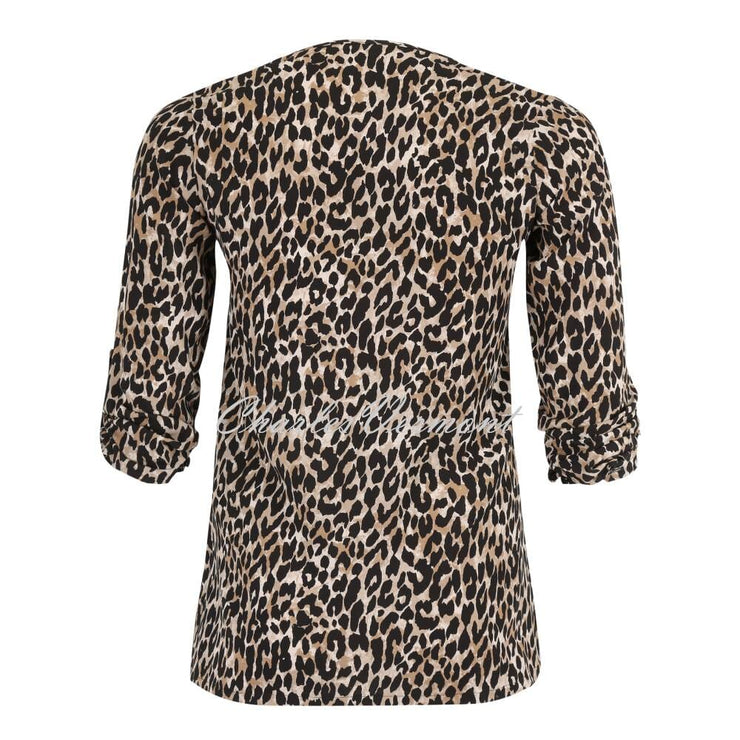 Doris Streich Leopard Print Blouse - Style 271127-82