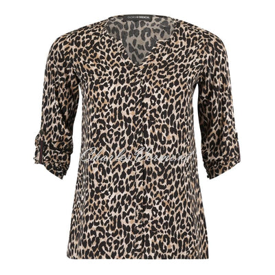 Doris Streich Leopard Print Blouse - Style 271127-82