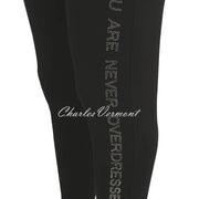 Doris Streich Jogger Trouser - Style 863112-99 (Black)