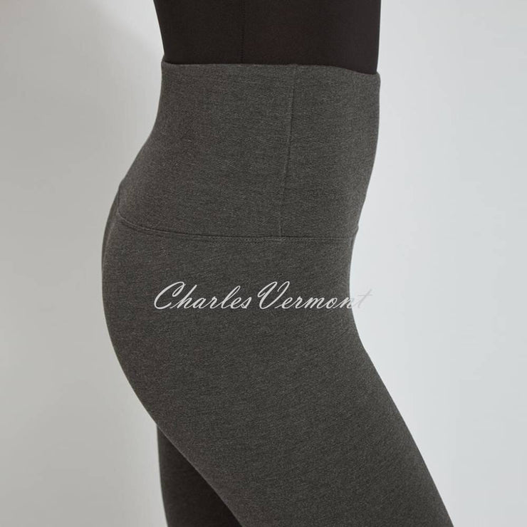Lysse Signature Ponte Centre Seam Legging – Style 1519 (Charcoal Grey)