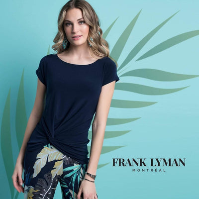 Frank Lyman Top – Style 216097 (Ink Blue)