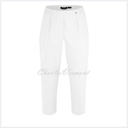 Robell Marie 07 Capri Trouser 51576-5499-10 (White)