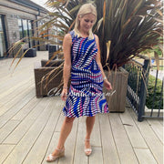 Tia Sleeveless Stripe Dress - Style 78488-7561-42