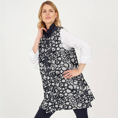 EverSassy Waistcoat with Stand Up Collar - Style 12401