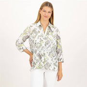 Just White Blouse - Style J1644