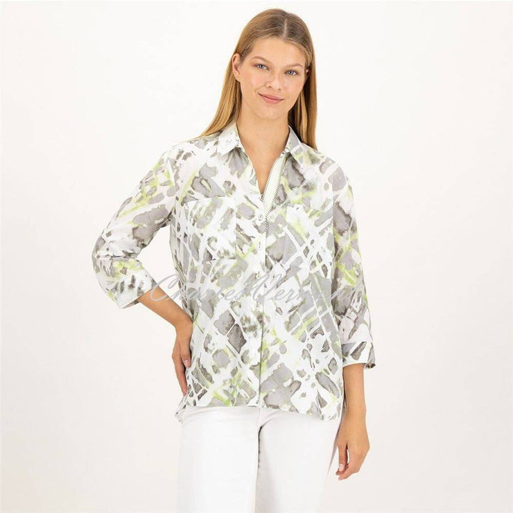 Just White Blouse - Style J1644