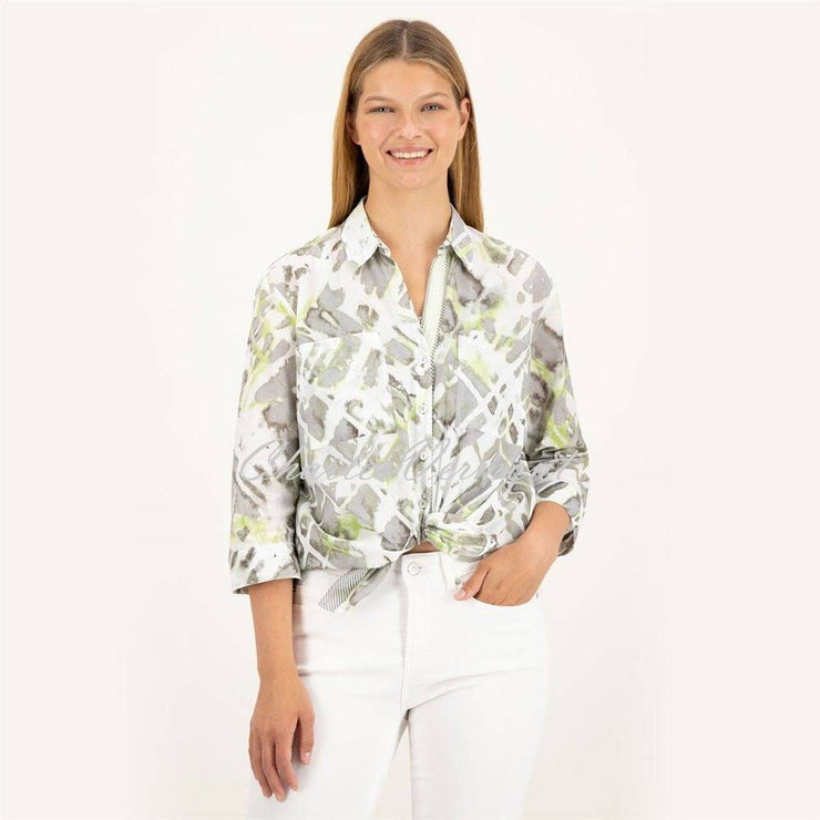 Just White Blouse - Style J1644