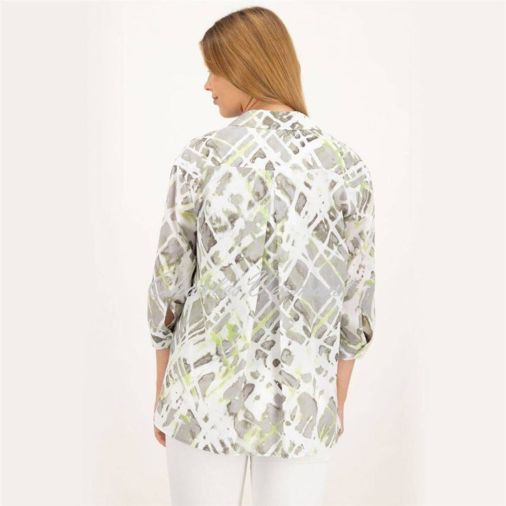 Just White Blouse - Style J1644