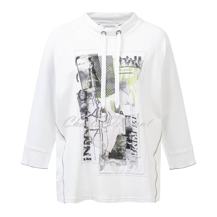 Just White Top - Style J1650