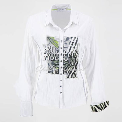 Just White Blouse - Style J2336