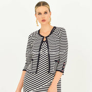 Dolcezza Striped Jacket - Style 23106