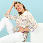 Dolcezza Floral Print Blouse - Style 23631