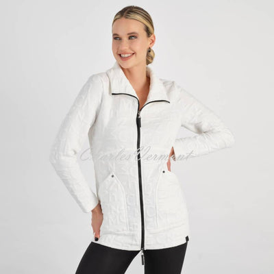Dolcezza 'Letter' Jacket - Style 72131 (Off-White)