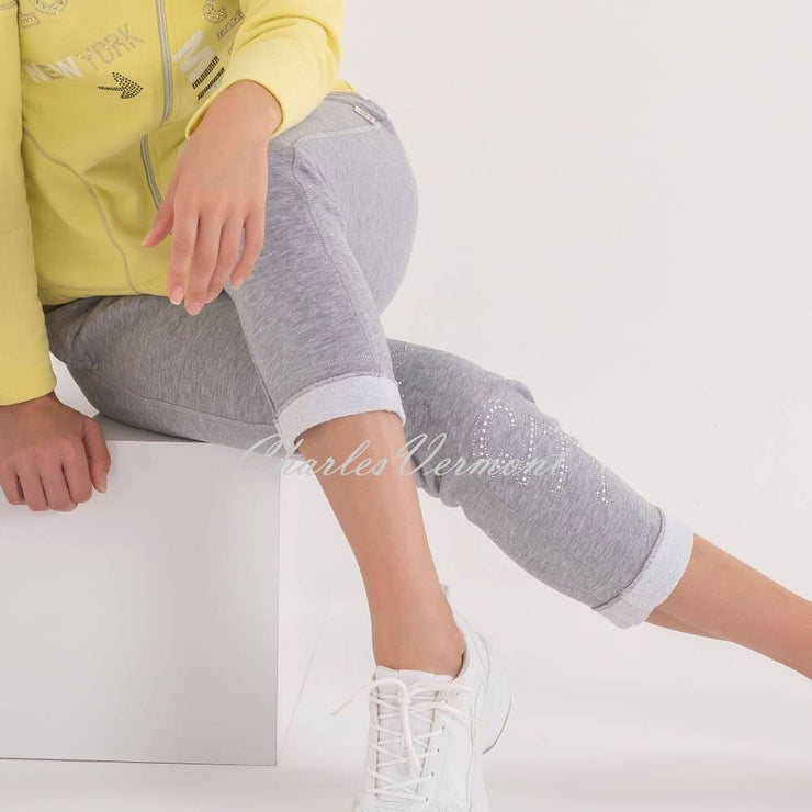 Dolcezza Jogger Trouser – Style 22125 (Heather Grey)
