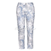 Dolcezza Printed Cropped Trouser – Style 22133