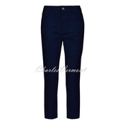 Dolcezza Cropped Trouser – Style 22203 (Navy)