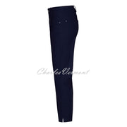 Dolcezza Cropped Trouser – Style 22203 (Navy)