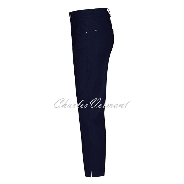 Dolcezza Cropped Trouser – Style 22203 (Navy)