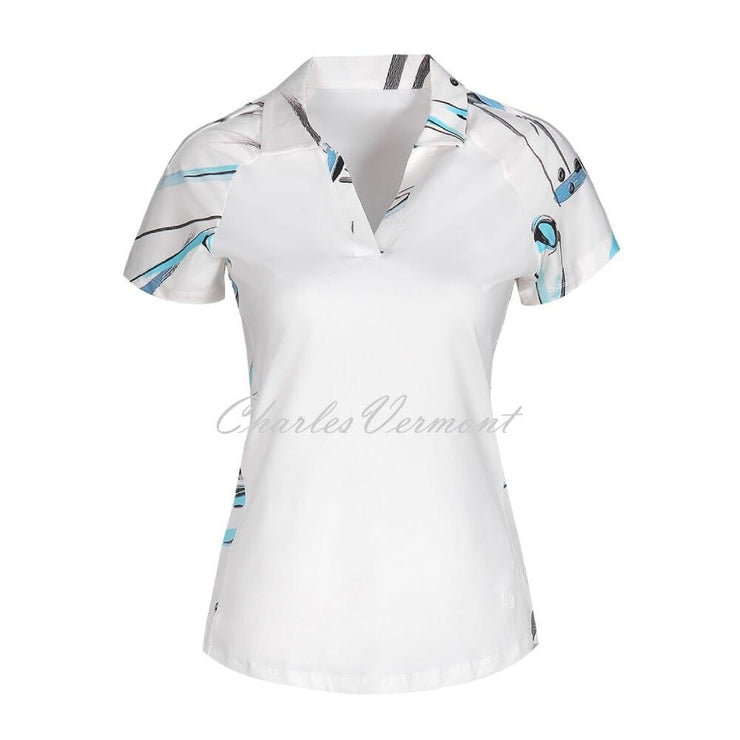 Dolcezza 'Golf' Short Sleeve Top – Style 22424