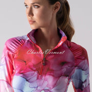 Dolcezza 'Golf' Zipped Neckline Pullover – Style 22442