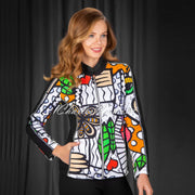 Dolcezza Mandarin Collar Jacket – Style 22627