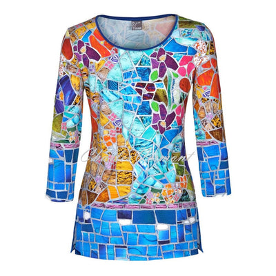 Dolcezza Long-Line Tunic Top – Style 22632