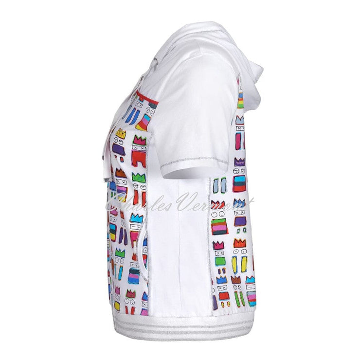 Dolcezza Hoodie Zipped Jacket – Style 22701
