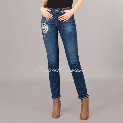 Dolcezza Hand Painted Jeans - Style 70401
