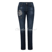Dolcezza Hand Painted Jeans - Style 70401
