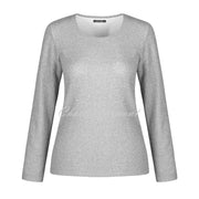 Dolcezza Soft Knit Sweater – Style 71184 (Grey)