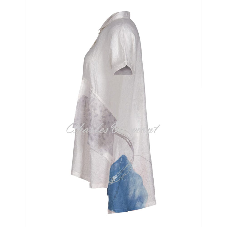 EverSassy Longer Length Tunic Blouse