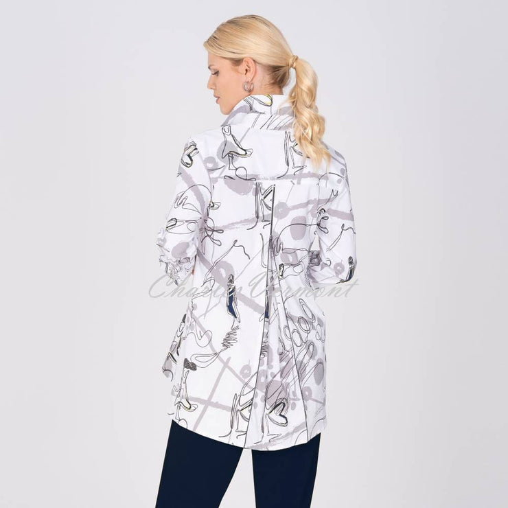 EverSassy Blouse – Style 62652 (Navy)